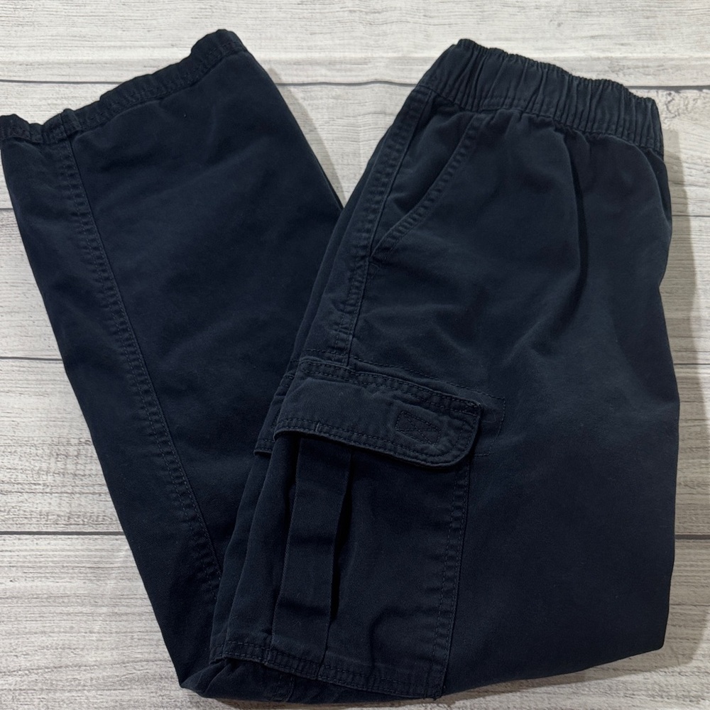 The Children's Place Boys HUSKY Navy Blue Cargo Pants